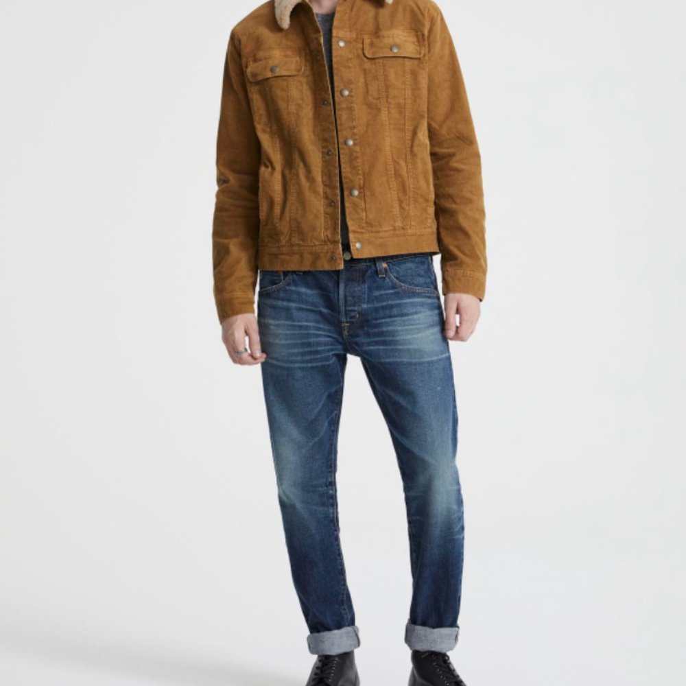 AG Tellis, Size 34R, Heavy Gauge Denim in 14 Years Movement